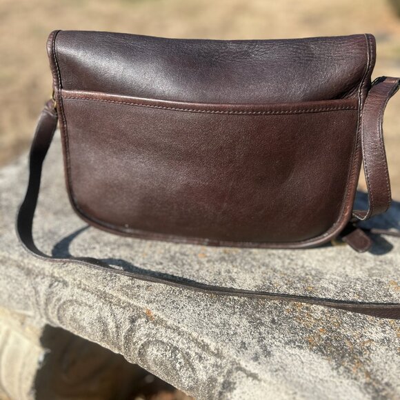 COACH Vintage crossbody city bag Mahogany - Picture 4 of 6